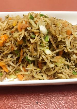 👩🏻‍🍳清炒吻仔魚（小魚干）簡易快速營養又下飯 的食譜成品照片