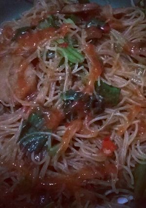 Foto resep Bihun Goreng Manis Pedes