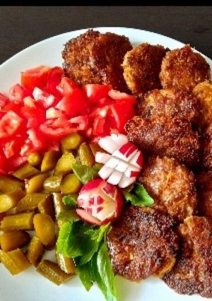 عکسی از دستور شامی کباب