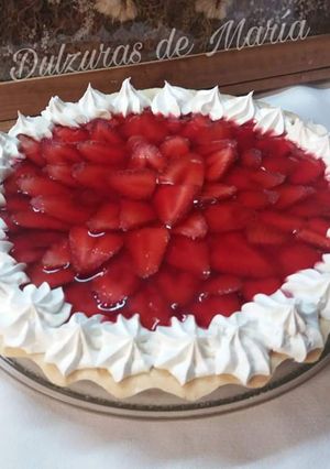Una foto de Tarta de frutillas