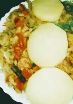 A picture of Tricolor Cabbage Fry.