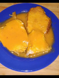 Una foto de Lomo de cerdo en salsa en olla express