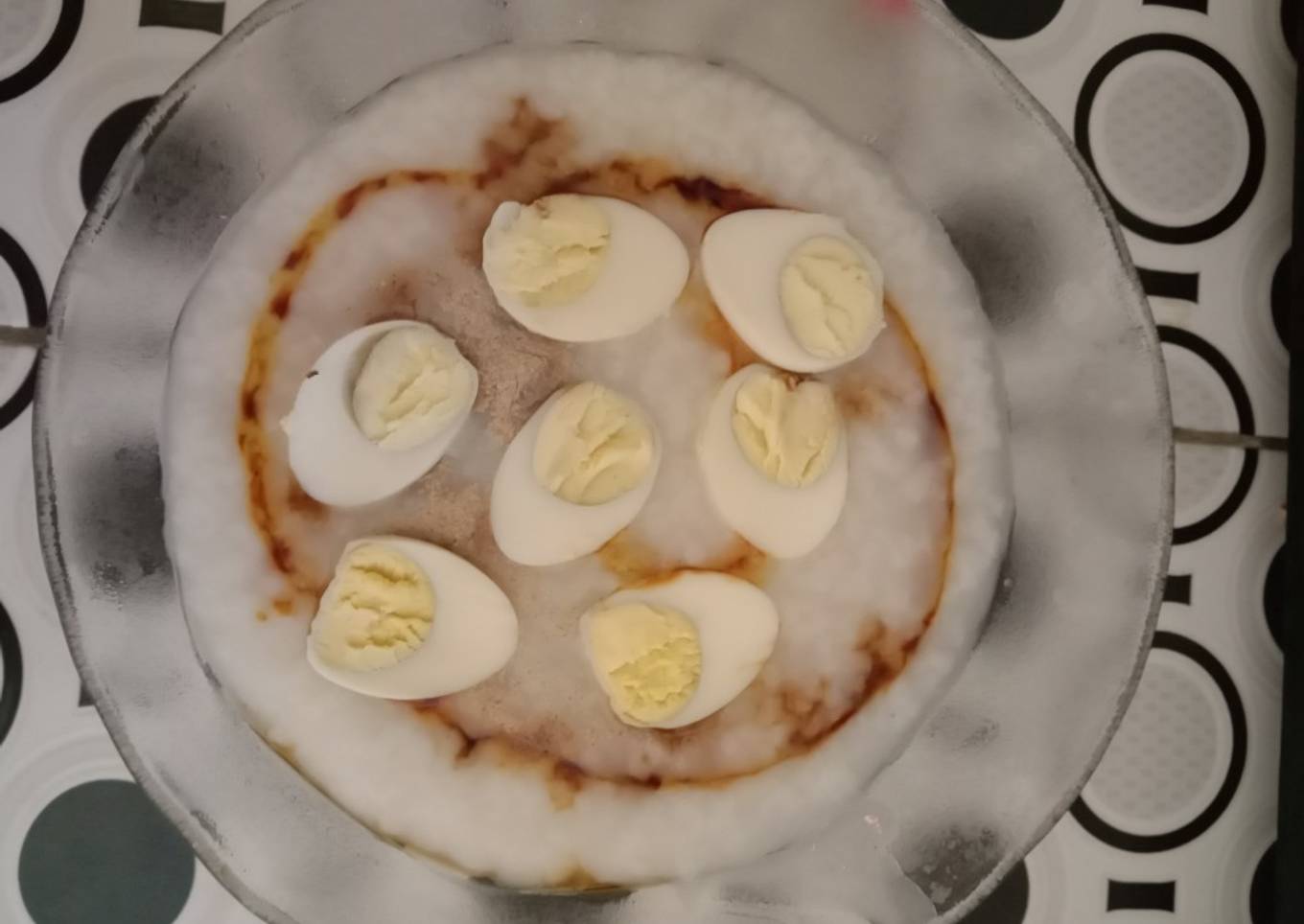 Bubur Nasi Telor Puyuh