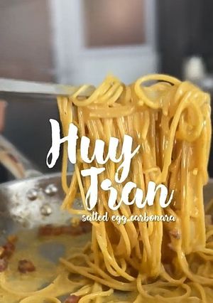 Hình của món Mì Ý Carbonara Trứng Muối.