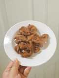 หนังไก่ทอด(เกือบคลีน)​ไว้กินกับส้มตำ