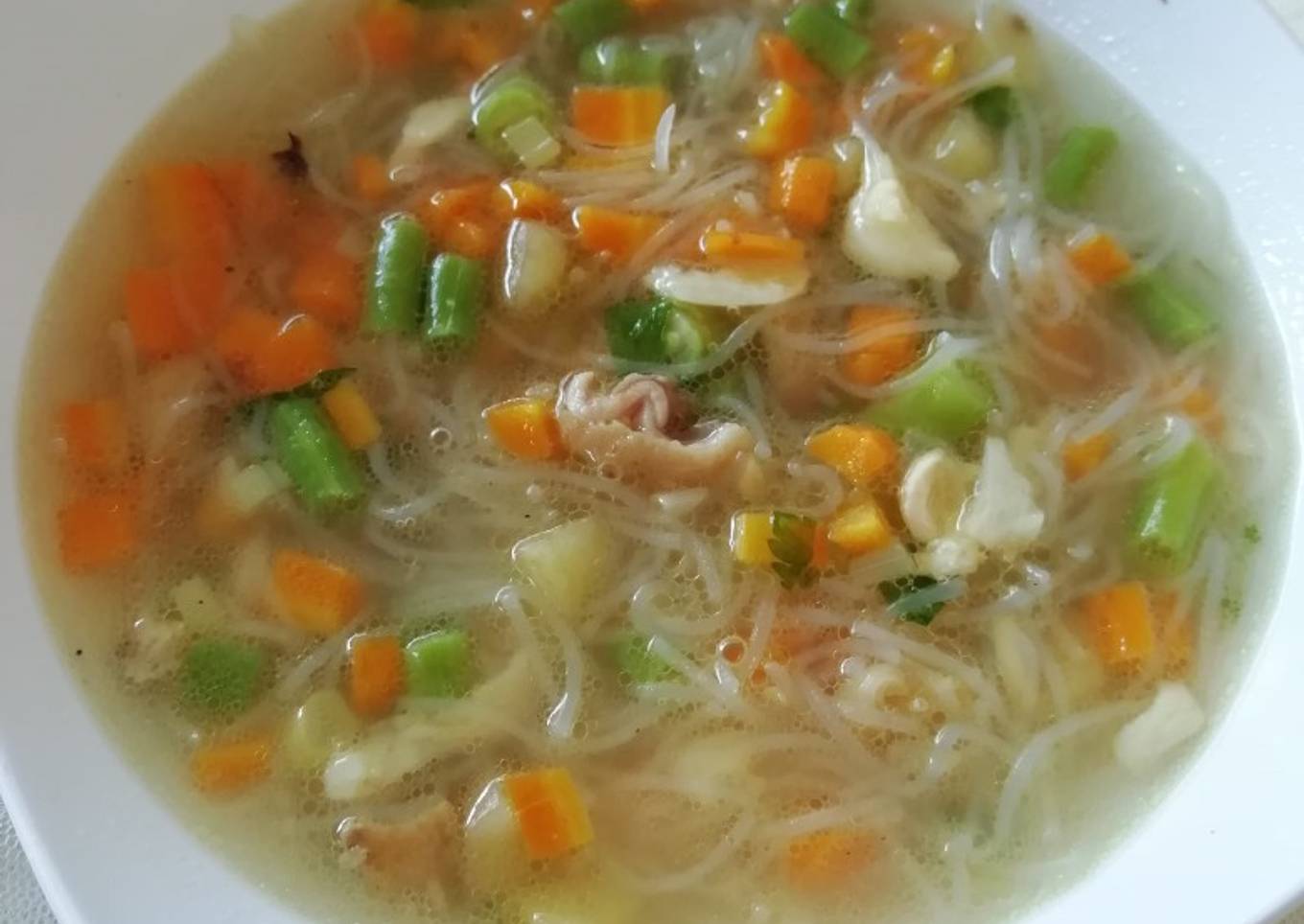 Sup ayam bihun