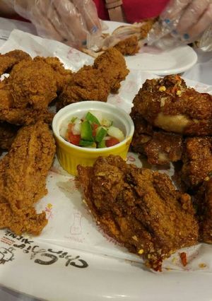Foto resep Ayam goreng korea