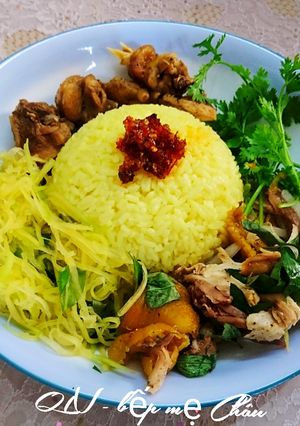 Hình của món Cơm Gà Hội An.
