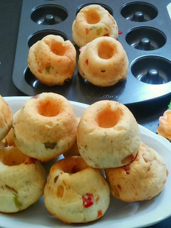 A picture of Savoury Doughnuts.