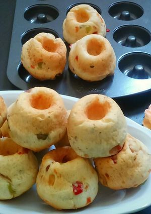 A picture of Savoury Doughnuts.