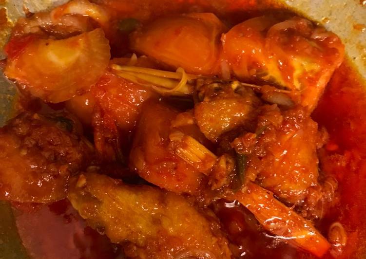 Langkah Langkah Memasak Ayam Masak Merah Menyala🍗 yang Yummy