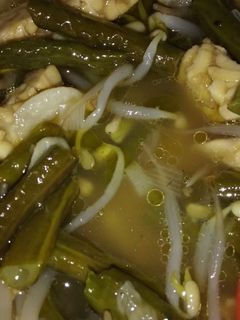 Foto resep Tumis toge, kacang panjang dan tempe