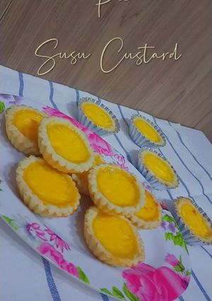 Foto resep Pie susu custard