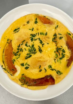 Foto resep Dadar Telur Labu Kuning