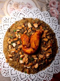 صورة لوصفة اوزي الدجاج