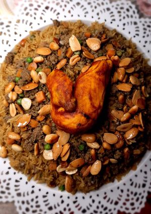 صورة لوصفة اوزي الدجاج