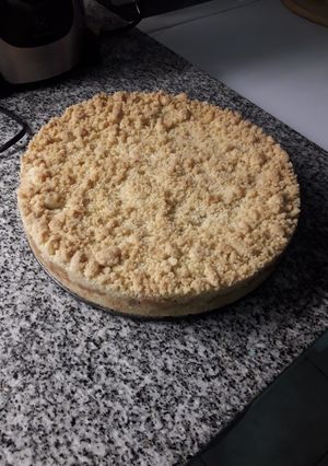 Una foto de Crumble de manzana