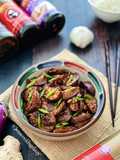 Chinese Eggplant with Spicy Garlic Sauce