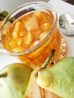 عکسی از دستور مربای گلابی