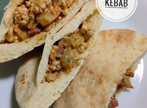 Gambar Roti Pitta Kebab