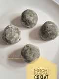Mochi Pandan Cokelat Isi Wafer