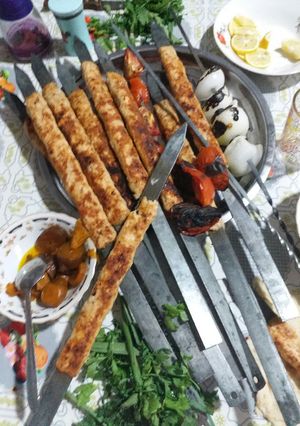 صورة لوصفة كباب دجاج