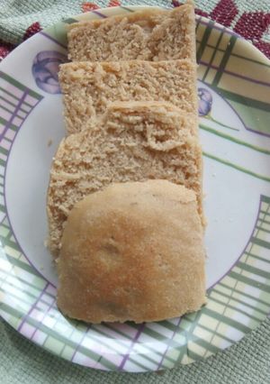 A picture of Wheat flour bread.