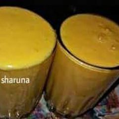 A picture of Mango lassi.