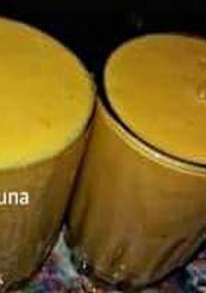 A picture of Mango lassi.