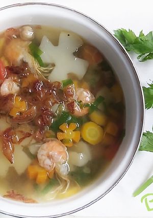 Foto resep Sup Udang Ceria