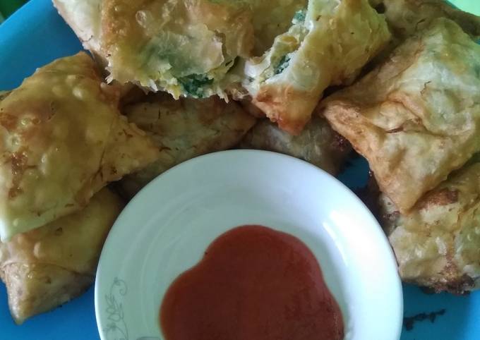 Resep Martabak telor kulit pangsit, Bikin Ngiler