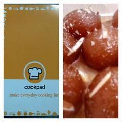 A picture of Gulab jamun.