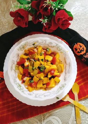 A picture of Mango salsa.