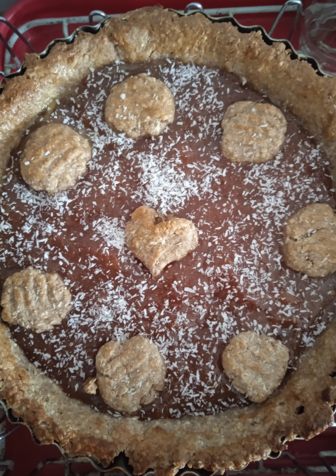 Una foto de Masa de tarta dulce con mermelada de higos!!!!