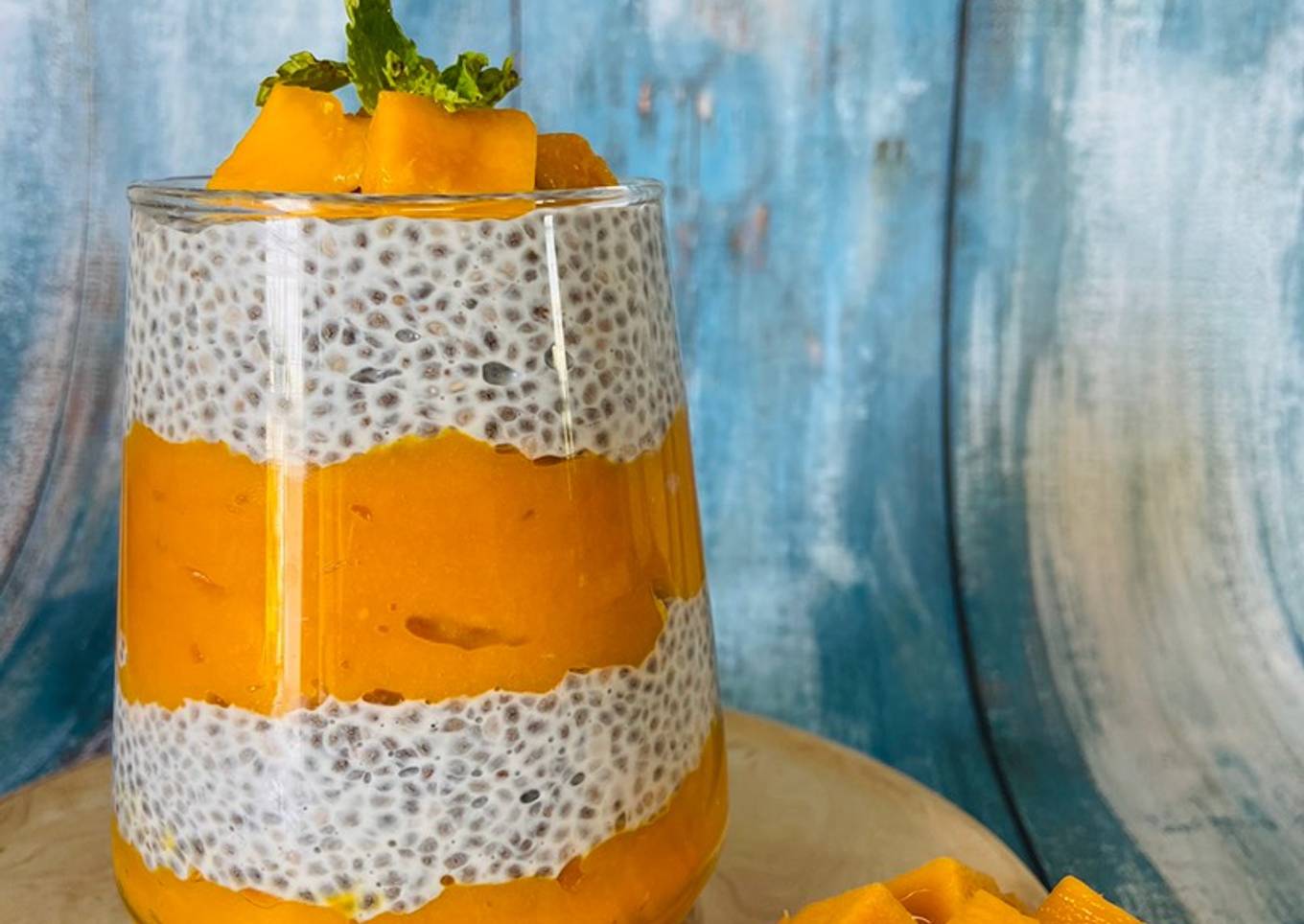 Mango Chia Seed Pudding