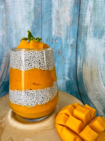 Easy Steps to Prepare Mango Chia Seed Pudding the Delicious Really delicious