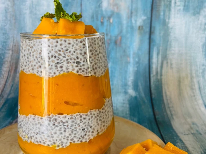 Easy Steps to Prepare Mango Chia Seed Pudding the Delicious Really delicious