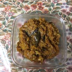 A picture of Veggies pumpkin dish.