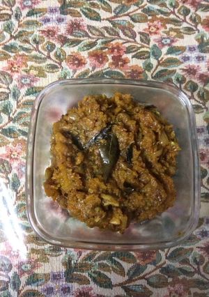 A picture of Veggies pumpkin dish.