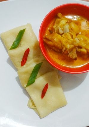 Foto resep Roti Jala Kuah Kari