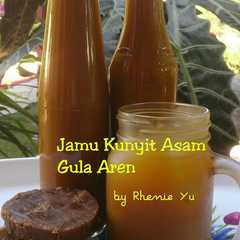 รูปของ Jamu kunyit asam gula aren