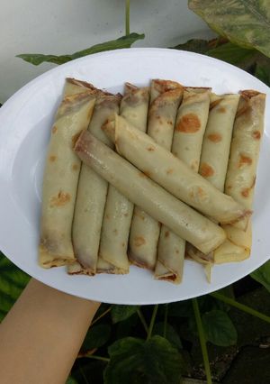 Foto resep Telur dadar gulung nutela