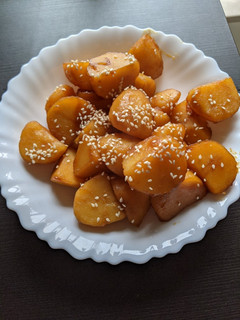 韓式小菜：醬燒馬鈴薯 的食譜成品照片
