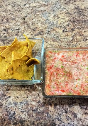 Una foto de Salsa cruda para totopear