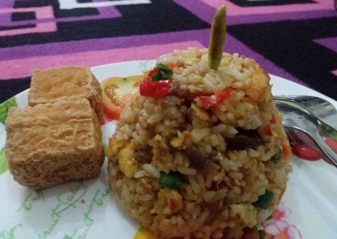 Nasi Goreng bebek