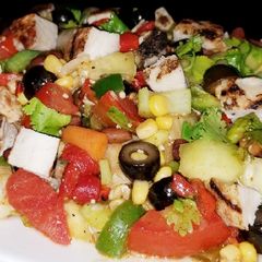 A picture of Mike's Mexican Grilled Chicken Salad.