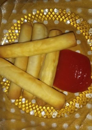 Foto resep Kulit pangsit isi sosis