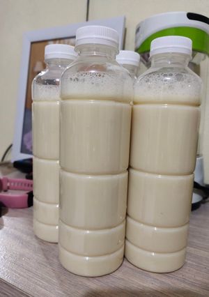 Foto resep Susu Kedelai Slow Juicer