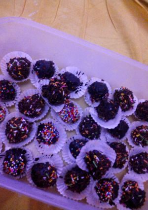 Foto resep Bola-bola coklat