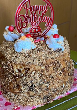 Foto resep Kopiko Crumble Velvet Cake